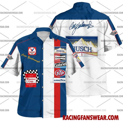 Cale Yarborough Nascar Racing 1979 Hawaiian Shirts