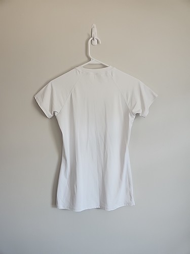Women’s Body Glove White Cap Sleeve Rash Guard Swim Top Size Small - Picture 4 of 5