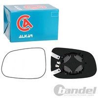 Alkar Spiegelglas AsphÄRisch Beheizbar Links Passend FüR Volvo C30 C70 S40 S60 S