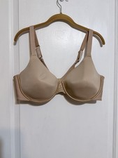 VANITY FAIR BEIGE BRA, UNDERWIRE, MEDIUM LINING, SIZE 44 D, 78528