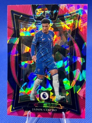2024-25 Panini Select Premiere League Jadon Sancho Pink Ice Terrace #82