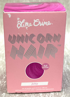 Lime Crime Unicorn Semi-Permanent Hair Dye, Tint or Full Coverage In Juicy