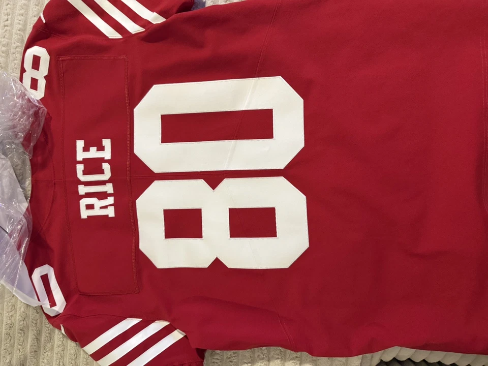 Jerry Rice 旧金山 49ers Vapor Elite 退役耐克复古球衣 44 — 第 2/4 张图片