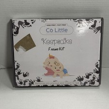 Co Little Baby Handprint Footprint Keepsake Frame Kit Open Box Unused Gift Idea