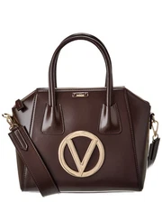 Valentino By Mario Valentino Minimi Forever Leather Satchel Women's Brown
