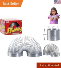 Engaging Slinky 2.75-Inch - STEM Toy for Creative Kids Ages 5 