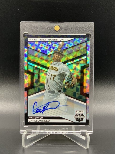 2023 Carlson Reed Panini Elite Extra Edition Black Autograph Auto Rookie 1/1