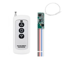 DC 12V Motor Remote Control Kit, 433MHz  Relay Module with Transmitter, for5444