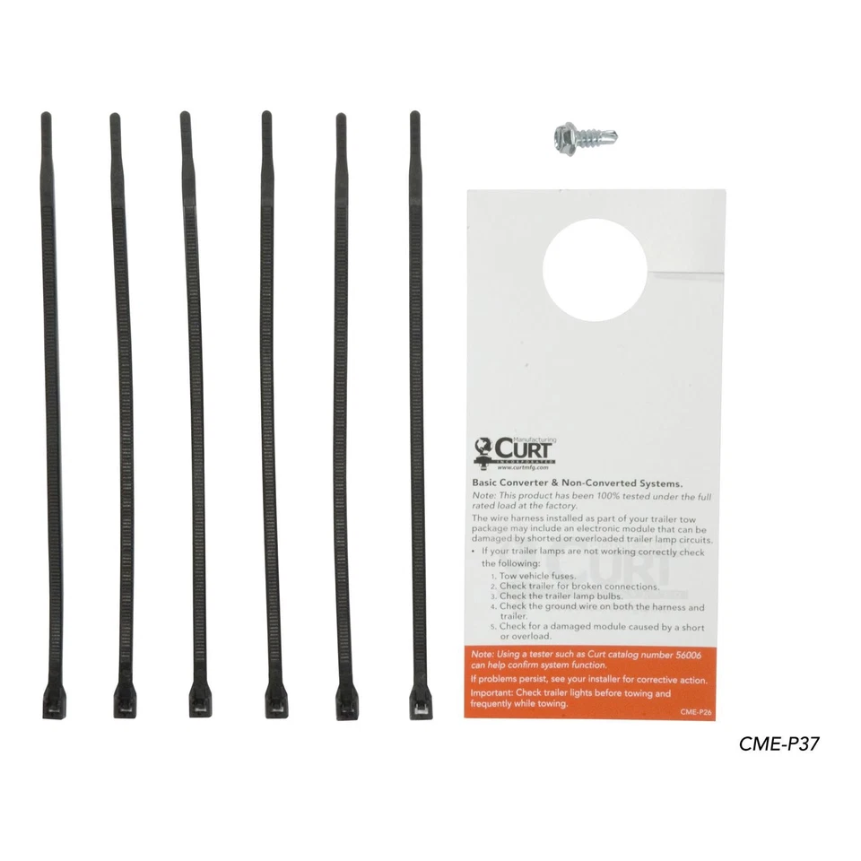 Curt 55317 Vehicle Towing Harness Adapter T-Connector Fits Dodge D100 Foto 2 de 3