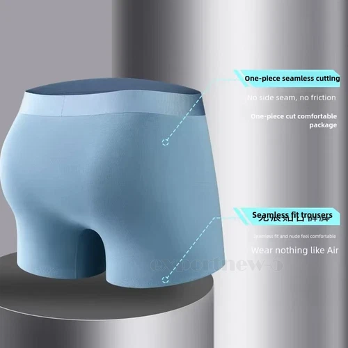 5PCS Magnetic Therapy Men's Underwear Elastic Men's Boxer Slim Briefs Breathable - 第 6/20 張圖片