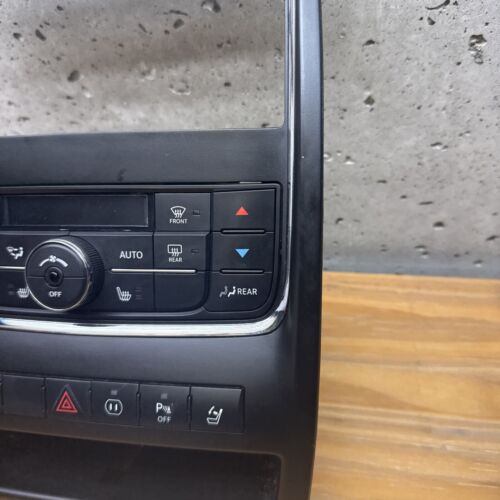 11-13 DURANGO FRONT HEATER AC TEMPERATURE CLIMATE CONTROL PANEL SWITCH W/ BEZEL - Picture 5 of 23