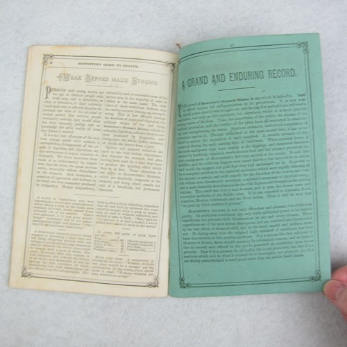 Hostetter's Almanac Quack Medicine Medical Advertising Antique 1881 RARE - Picture 11 of 12
