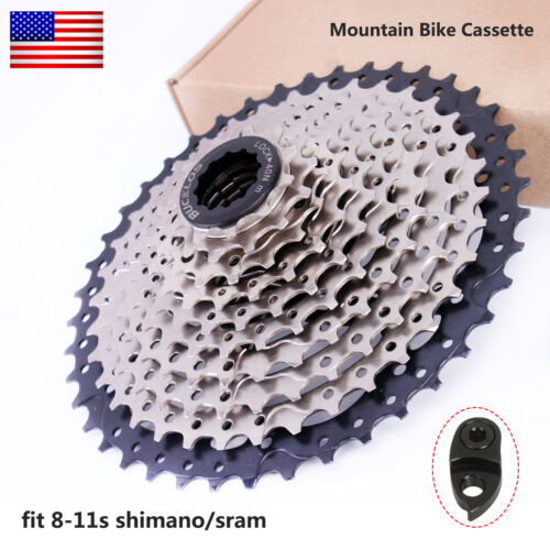 8/9/10/11S Bike Cassette Fit Shimano 11-40/42/46/50T MTB Bicycle Sprocket Cogs - Picture 1 of 17