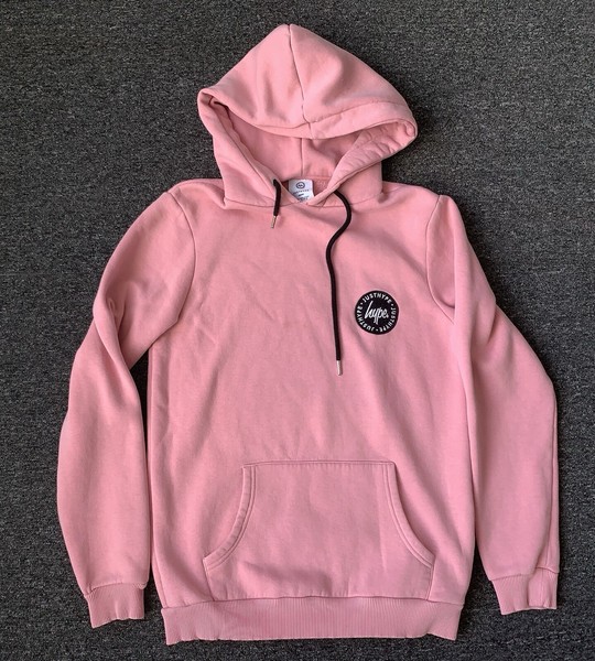 Hype Just hype Hoodie Womens Pink Size 10 Oversized Fleece Pullover