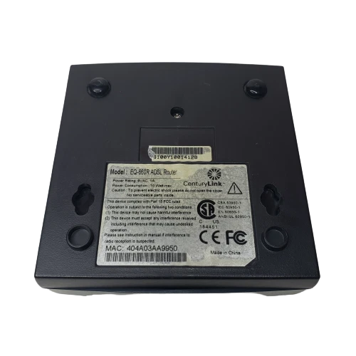 Centurylink 660 Series Modem Model EQ-660R ADSL Router W/Power Cord - Image 4 of 4