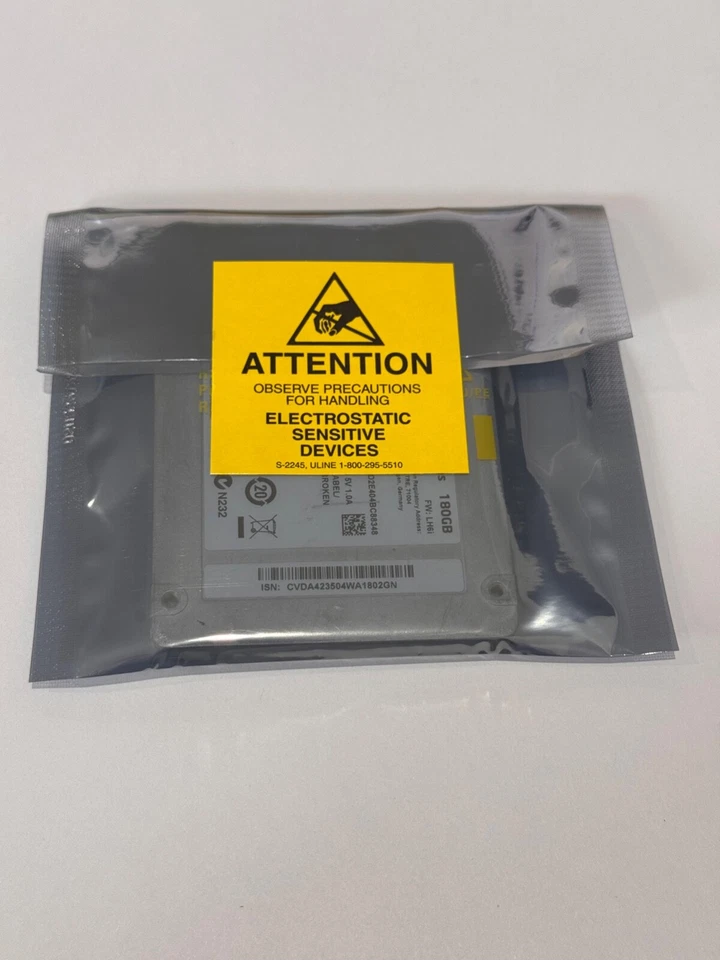 HP Intel Pro 1500 180 GB 2.5"  P/N:735236-00  SATA SSD SSDSC2BF180A4H - Image 2 of 2