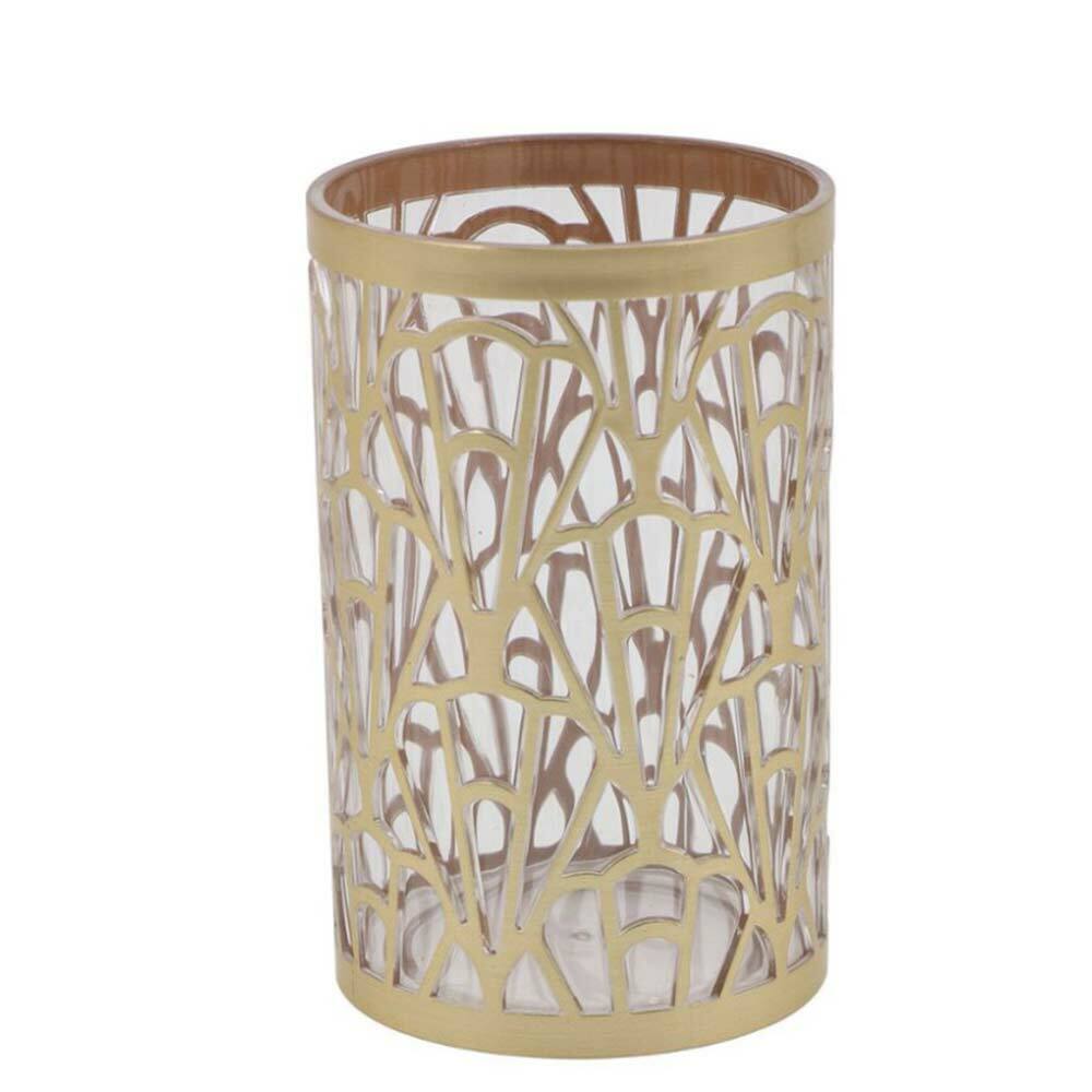 Accessori Bagno oro stile contemporaneo dispenser portaspazzolino portasapone