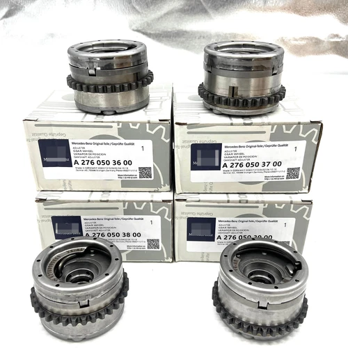 NEW OEM 4X Camshaft Adjuster Set for Mercedes Benz W212 W221 W166 M276 3.0L 3.5L - Picture 2 of 8