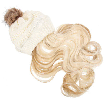 Topless Hat/Beanie/scarf wig Topless Beach White Sands Short (Hat Wig) – LOX main image 3