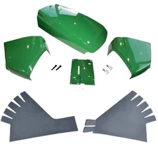 New Hood/Fuel Door Kit/Cowls/Cowl Cover/Absorber Fits John Deere 4200 4300 4400
