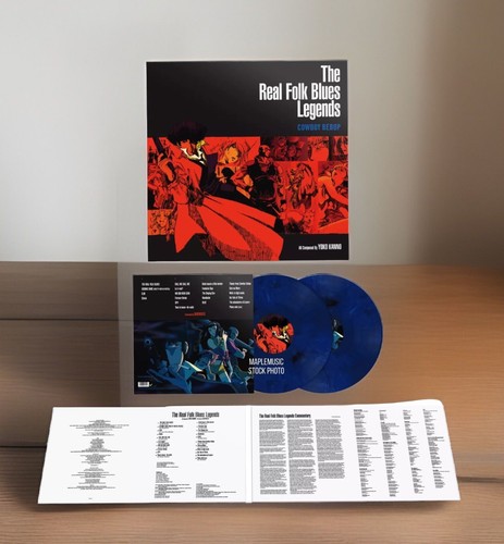 Seatbelts : Cowboy Bebop The Real Folk Blues Legends Blue 12” 2x Vinyl LP New