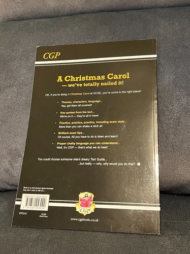 CGP GCSE English Revision Guide - A Christmas Carol - The Text Guide - Picture 2 of 2
