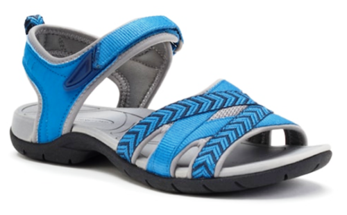 puffy braided sandals