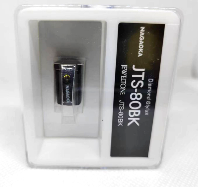 Nagaoka Jeweltone Replacement Stylus JTS-80BK, 100% Brand New from
