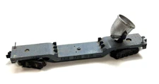 S Gilbert American Flyer Erie 7210 Depressed Flat Car w/Search Light