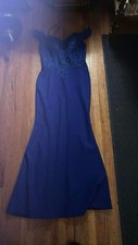 Cinderella Divine Collection Brand Formal Gown Blue Size Small