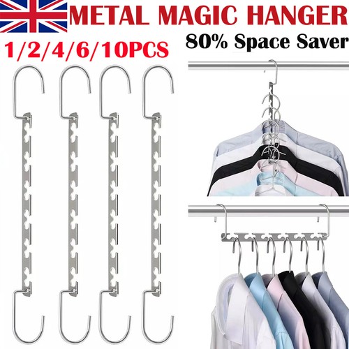 20X MultiFunctional Wonder Magic Clothes Hangers Closet Organizer