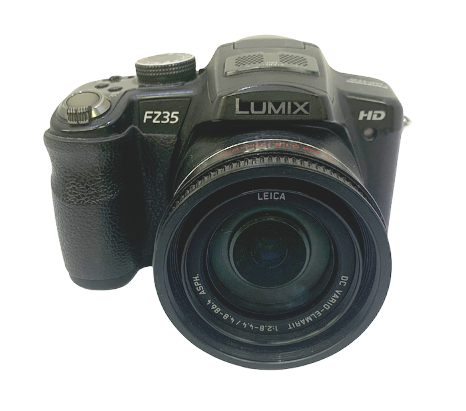 AS IS Panasonic LUMIX DMC-FZ35 Black Digital Camera will NOT turn on
