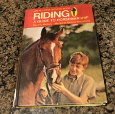 An All Star Sports Book Riding Guide To Horsemanship Beverly Mohan 1971