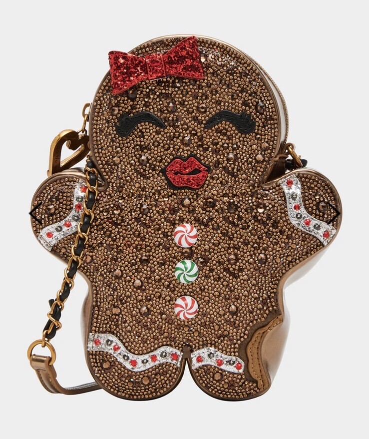 Betsey Johnson Kitsch Sugar & Spice Gingerbread Girl 