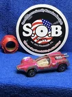 Hot Wheels Redlines 1969 Mantis Used High Miles Cond Pink Diecast 1:64 USA