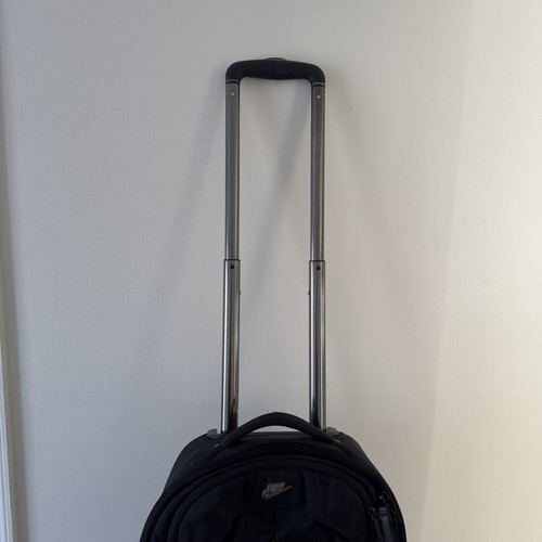 RARE NIKE CORDURA Suitcase Carry On Luggage Travel Roller Wheel Bag - Picture 7 of 13