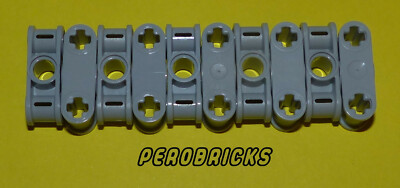 Lego Technic 10 Verbinder mit Kreuzloch #32184 neu-hellgrau (Beispielfoto)