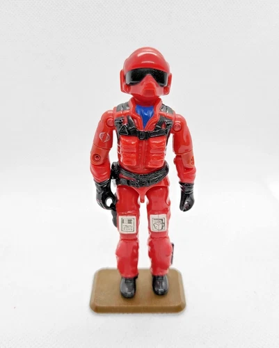 Vintage Wild Weasel 100% Complete GI Joe 1984 Hasbro Action Figure Pilot Rattler