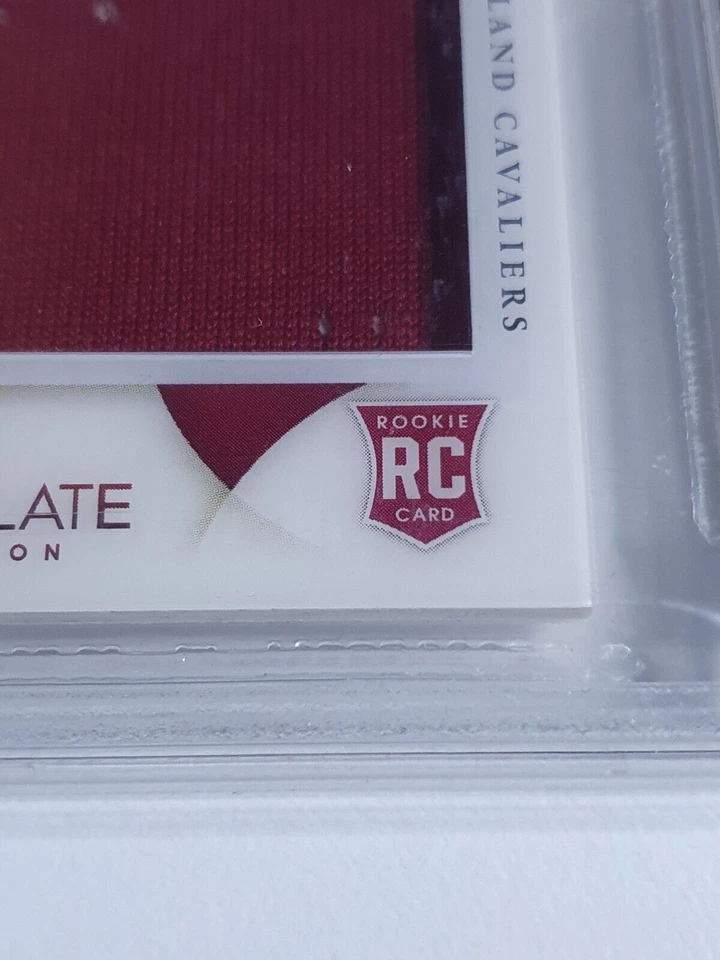 2012 Immaculate Kyrie Irving Rookie #PATCH /75 Game Worn Jersey RC BGS 9 (POP 3) - Image 3 of 4