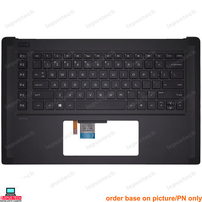 HP OMEN 15-5000 5100 TPN-W111 788598-001 backlit US keyboard palmrest