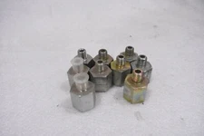 5405-04-08 STRAIGHT EXPANDER FITTING 1/4" NPT MALE, 1/2" NPT FEMALE (LOT OF 9)