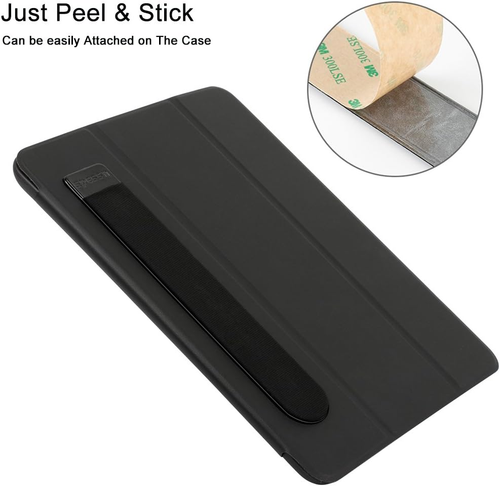 Kompatibler Apple Pencil Halter Aufkleber (1. und 2. Gen), Elastischer Lycra Stylus P - Bild 5 von 12