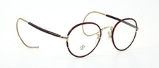 Vintage  Algha Gold Gold Men’s used glasses Full Rim jv551 Frames Eyewear