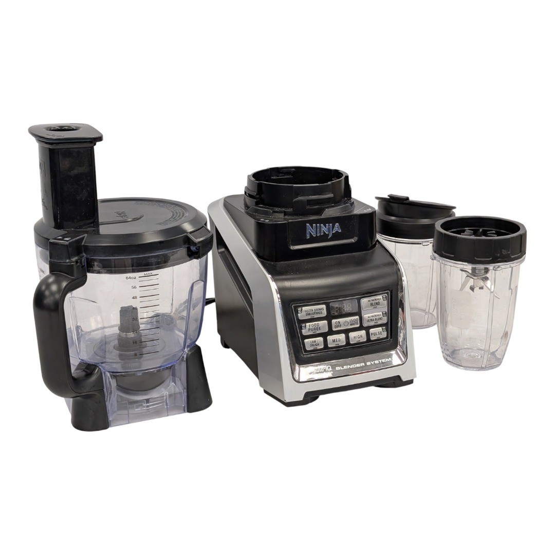 NINJA Blender System 1500W Auto IQ Food Processor Smoothie Maker L52