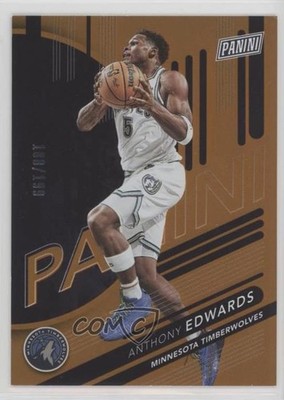 2024 Panini National Convention Orange 168/199 Anthony Edwards #28 14t3