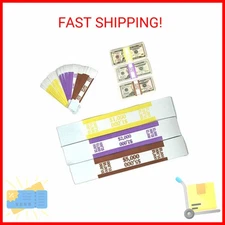 Money Bands Currency Sleeves Straps – Made in USA (Pack of 330) Self-Adhesive As