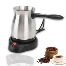 Turkish Coffee Maker, Stainless Steel 600ml Electric Turkish Coffee Machine, ...