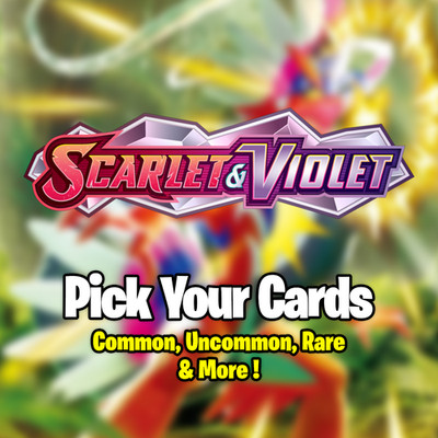 Pokemon TCG Scarlet & Violet Base Set Einzelkarte - Karten aussuchen BULK