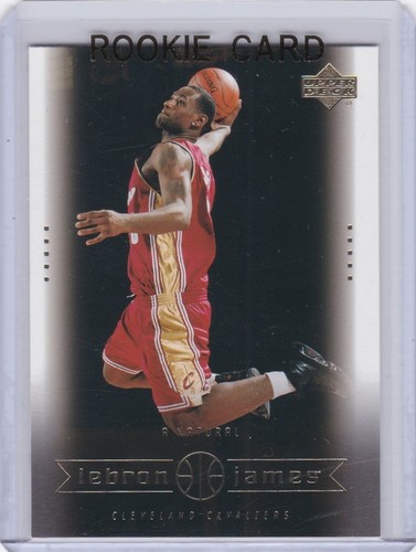 LEBRON JAMES ROOKIE CARD 2003 Upper Deck Basketball #18 CAVS HEAT LAKERS $$ RC!
