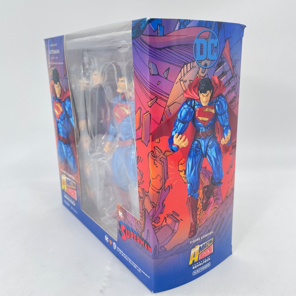 AMAZING YAMAGUCHI Superman Action Figure REVOLTECH No.027 KAIYODO
